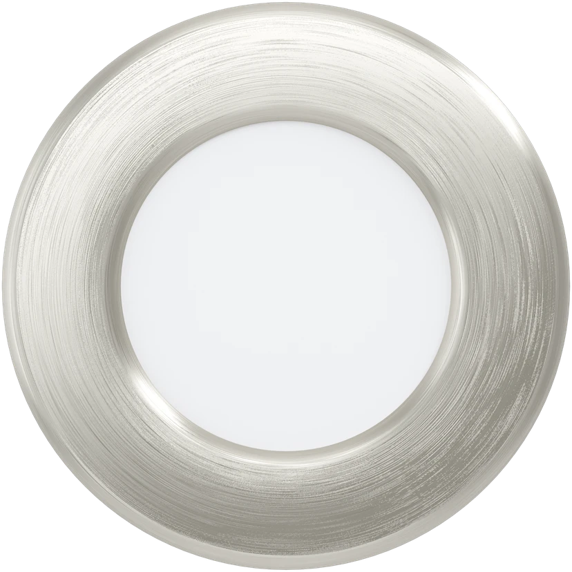 Eglo - FUEVA 5 įleidžiamas LED prožektorius Ø86 mm – šlifuoto plieno