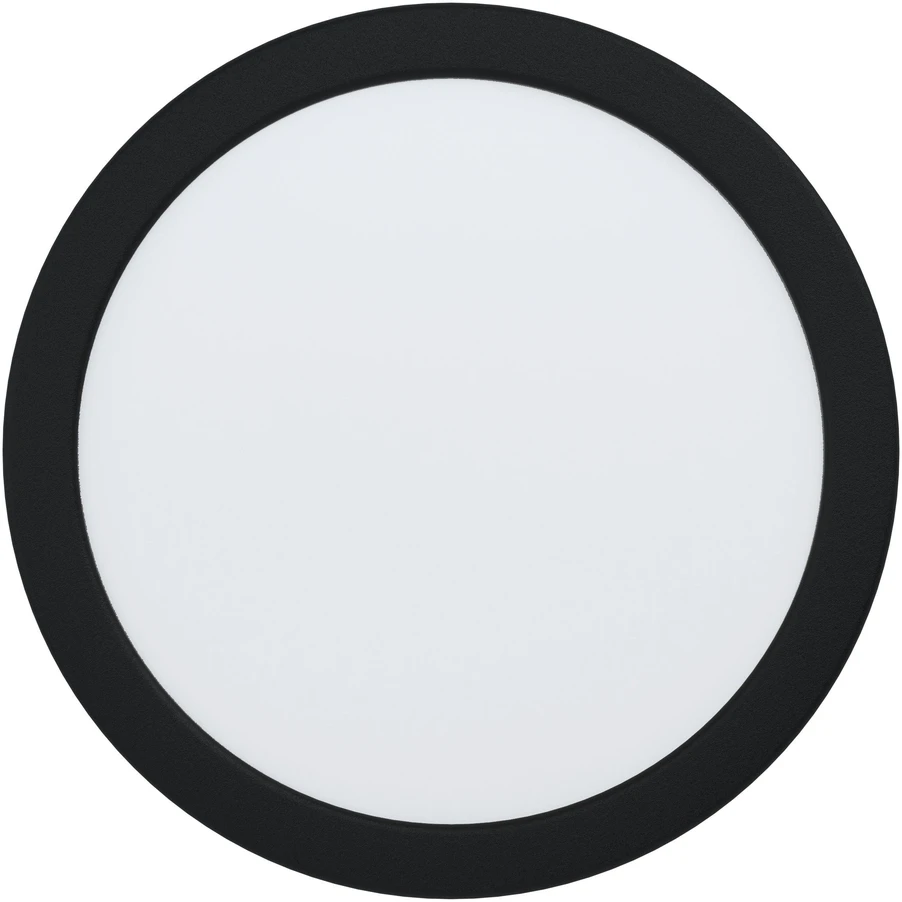 „Eglo“ – „Fueva-Z“ išmanusis įleidžiamas šviestuvas Ø 21,6 cm – juodas, su „Zigbee“ ir „Bluetooth“