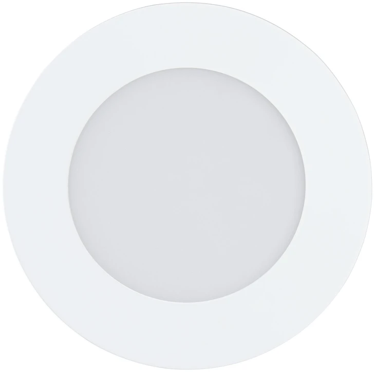 EGLO - „Fueva-Z“ išmanusis įleidžiamas šviestuvas, baltas Ø12 - „Zigbee“ ir „Bluetooth“