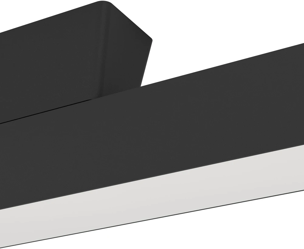 EGLO Simolaris-Z išmanusis lubinis šviestuvas – 122 cm – RGB + TW – Zigbee ir Bluetooth – juodas