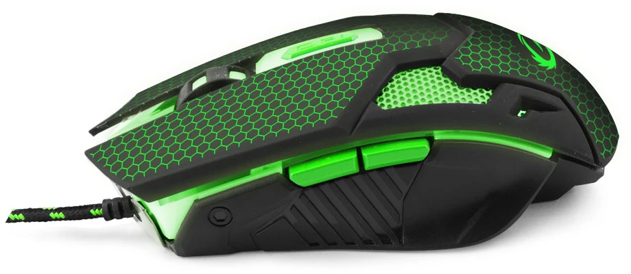 Žaidimų pelė Esperanza MX207 Cobra EGM207G Žalia