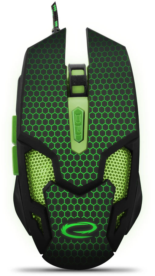 Žaidimų pelė Esperanza MX207 Cobra EGM207G Žalia