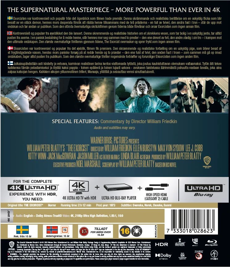 Egzorcistas (originali 1973 m. versija)