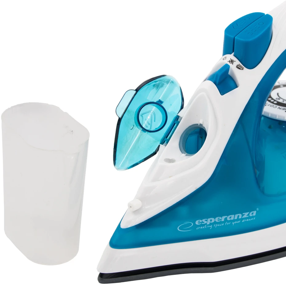 Lygintuvas steam Esperanza Ceramic EHI002 (2200W, mėlynas color)