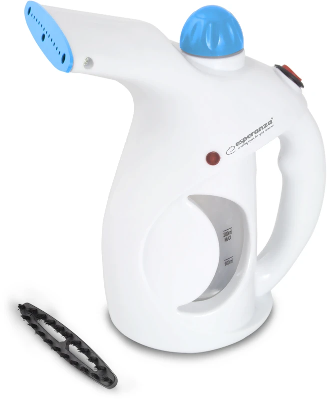 Esperanza EHI006 garment garintuvas Handheld garment garintuvas 0.2 L 800 W Juodas, Mėlyna, Baltas