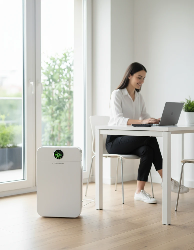 Air purifier replaceable air Esperanza ZEPHYR EHP002 (35W, baltos spalvos)