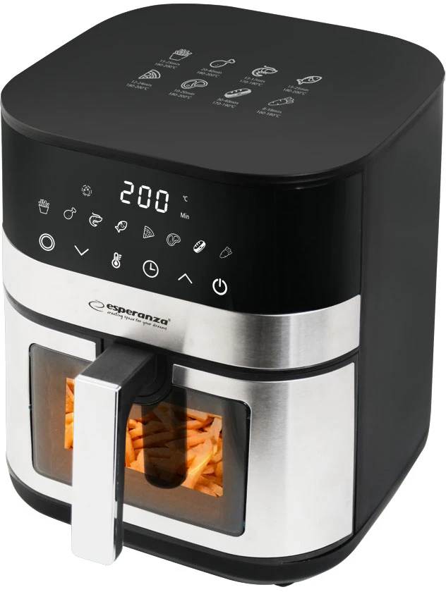 Esperanza EKA003 neriebi gruzdintuvė, 5 l, 1400 W, nerūdijančio plieno