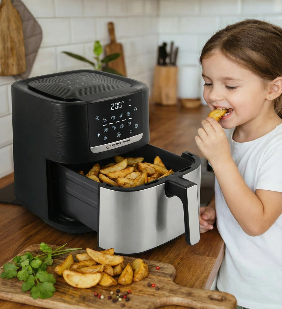 Esperanza EKA004 Neriebi gruzdintuvė 8L, 1700W Inox