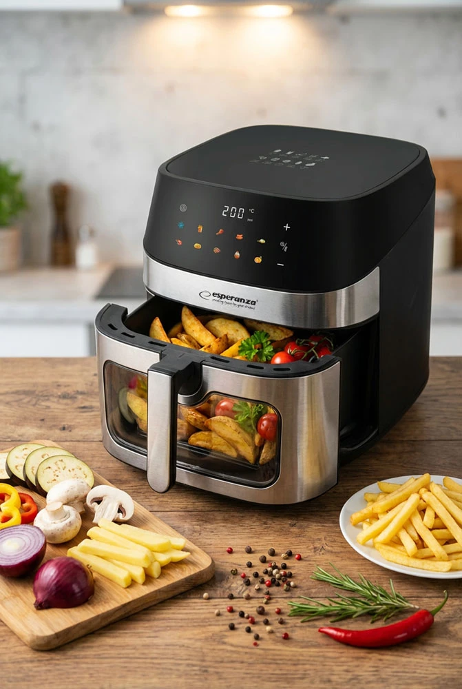 Esperanza EKA005 Neriebi gruzdintuvė 8L, 1600W Inox
