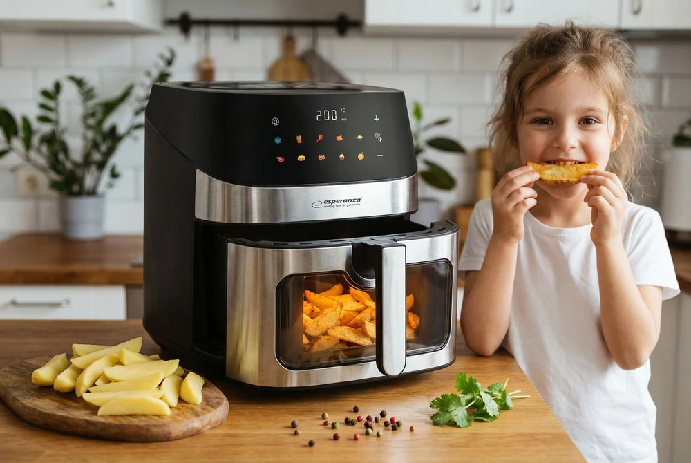 Esperanza EKA005 Neriebi gruzdintuvė 8L, 1600W Inox