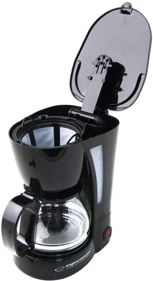 Kavos aparatas lašelinis Esperanza Robusta EKC006 (650W, juodos spalvos)