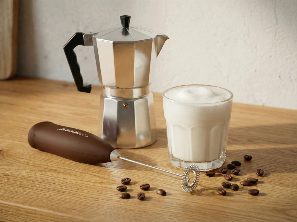 ESPERANZA EKF001N LATTE - pieno putų plakiklis