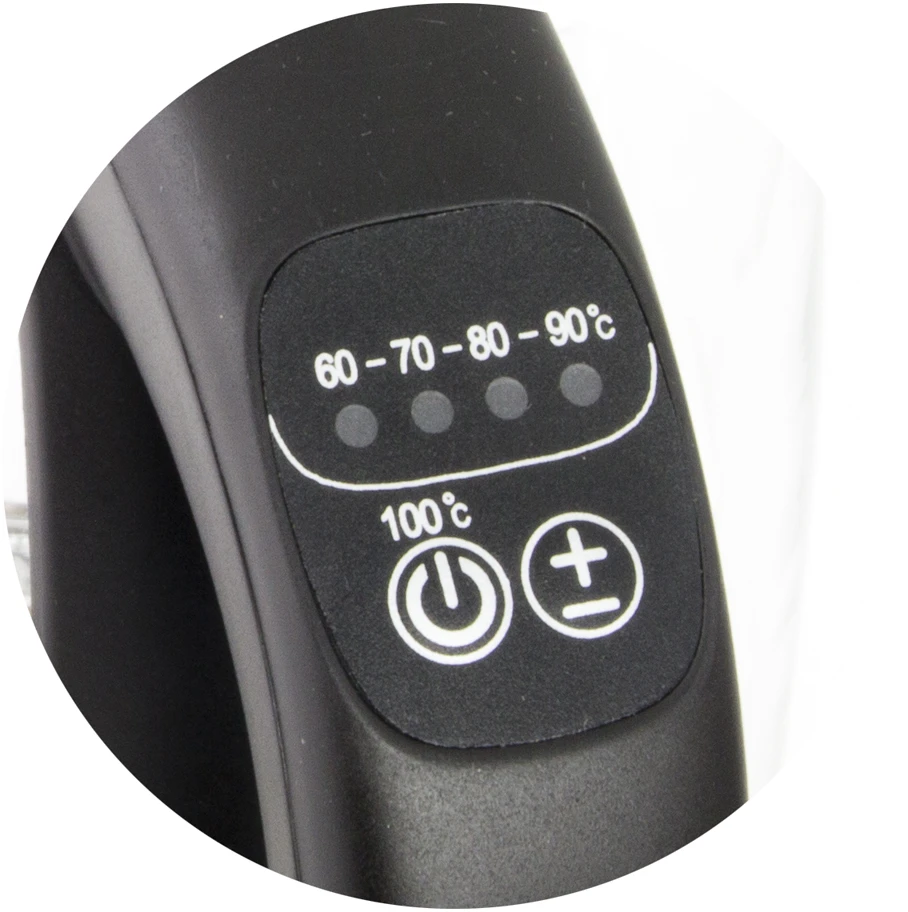 Elektrinis Virdulys - Esperanza EKK027 1,7 L Juodas, Permatomas 2200 W