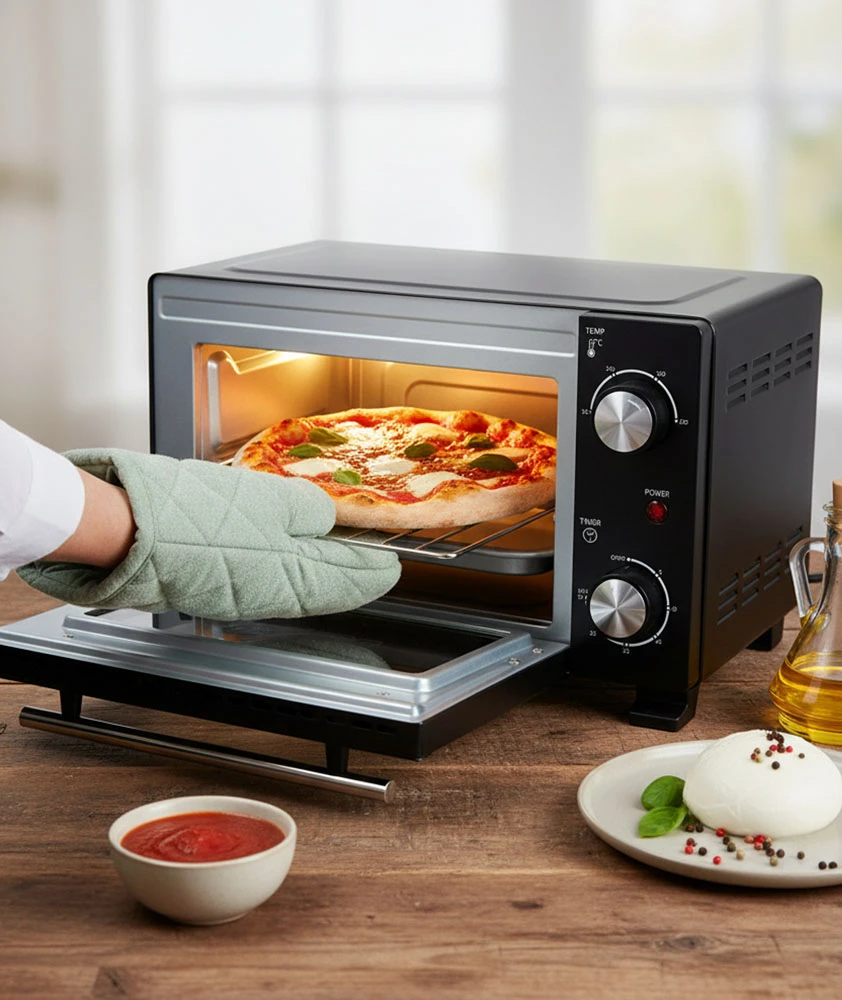 Mikrobangų krosnelė Esperanza EKO007N Mini Oven 10 l 800 W Juodas