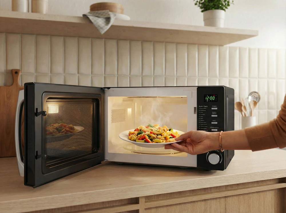 Mikrobangų Krosnelė - Esperanza Cocinero 20 L 1200 W Juoda