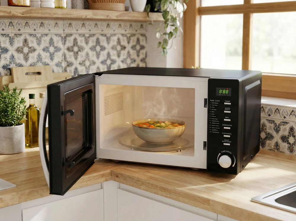 Mikrobangų Krosnelė - Esperanza Cocinero 20 L 1200 W Juoda