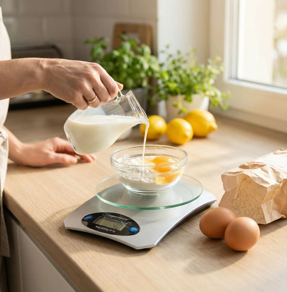 Virtuvinės svarstyklės Esperanza EKS006 Electronic kitchen scale Rectangle