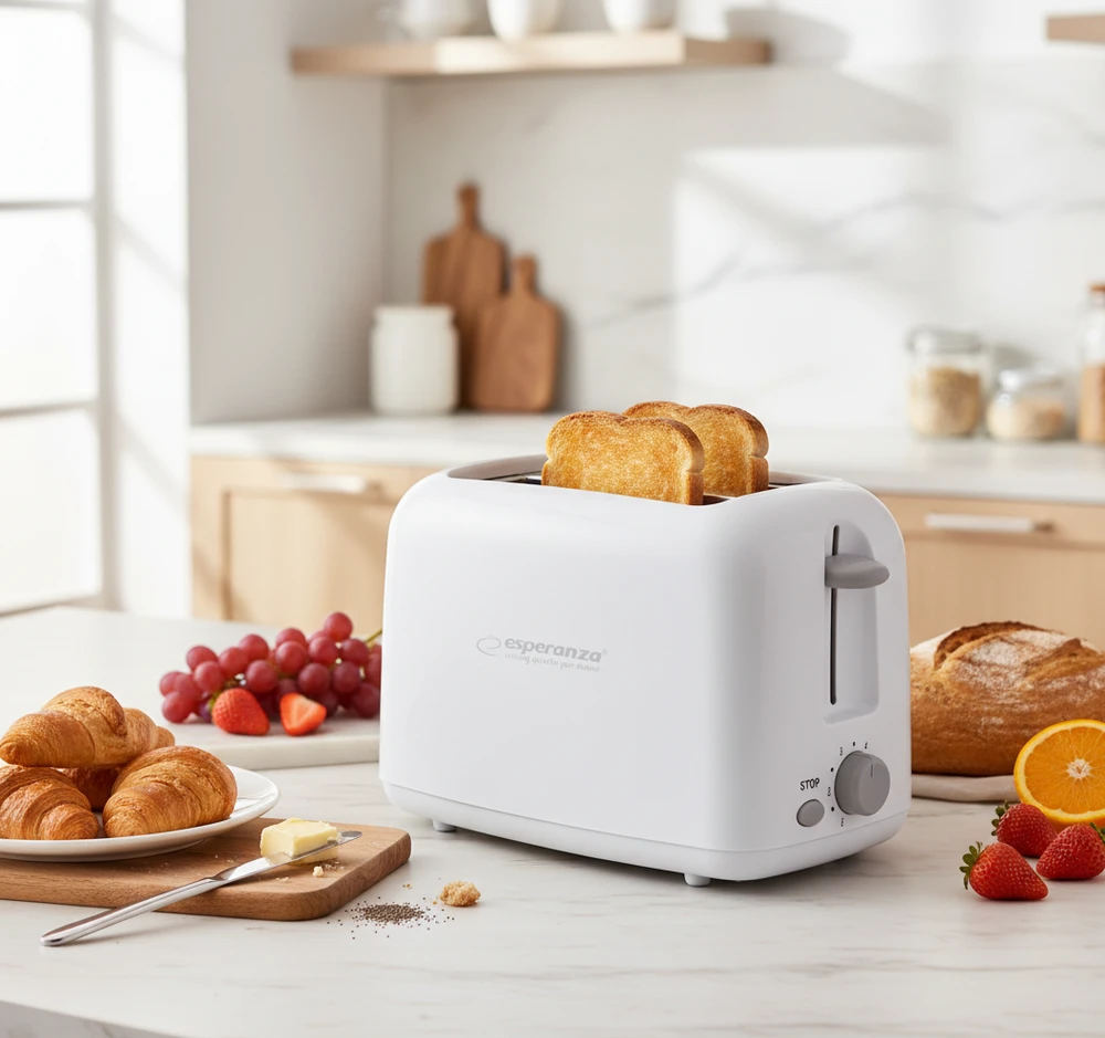 Sumuštinių keptuvas Toaster Esperanza Ciabatta EKT002 (600W, baltos spalvos)