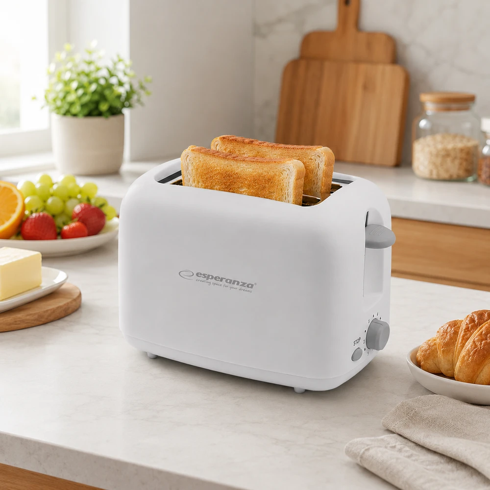 Sumuštinių keptuvas Toaster Esperanza Ciabatta EKT002 (600W, baltos spalvos)