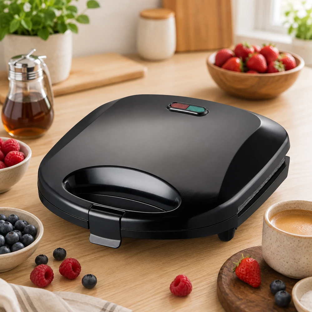 Vaflinė Esperanza Vaflių keptuvė "Blueberry", 1000w