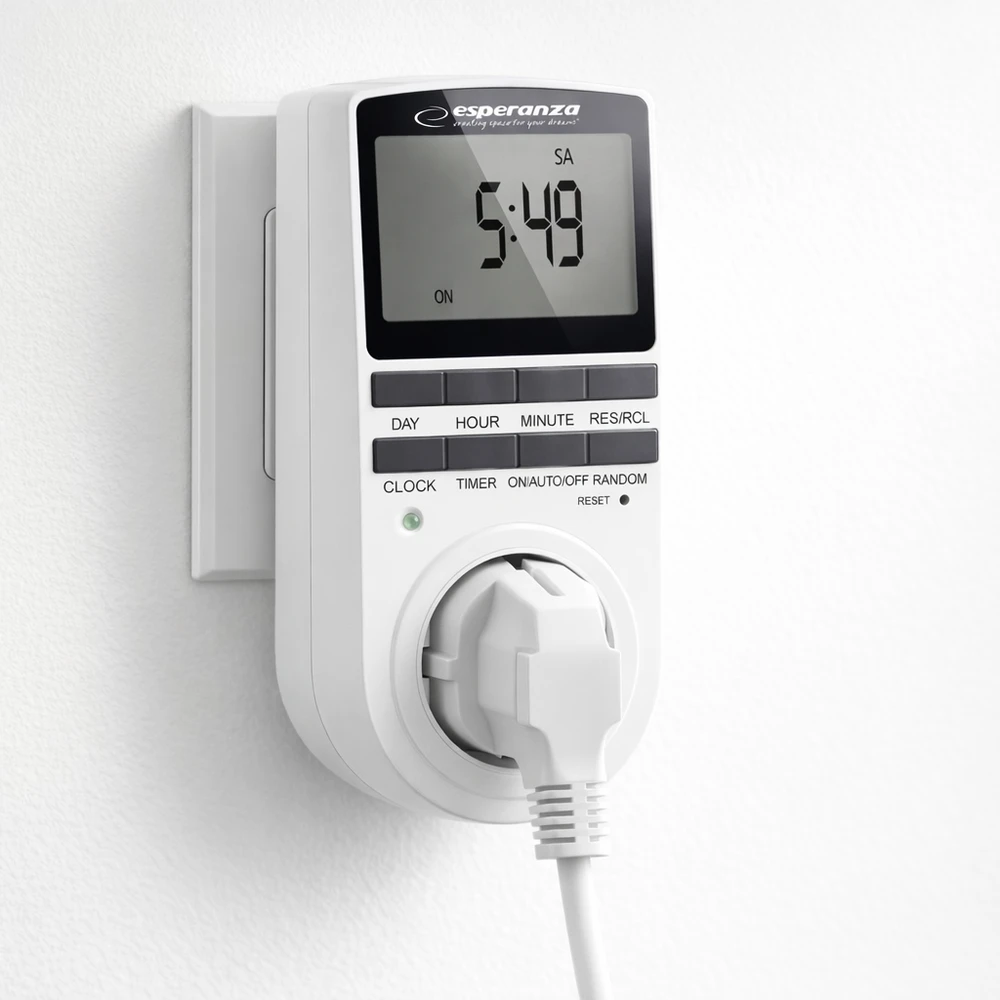 Lubinis šviestuvas Esperanza ELA101 Electronic digital Timer