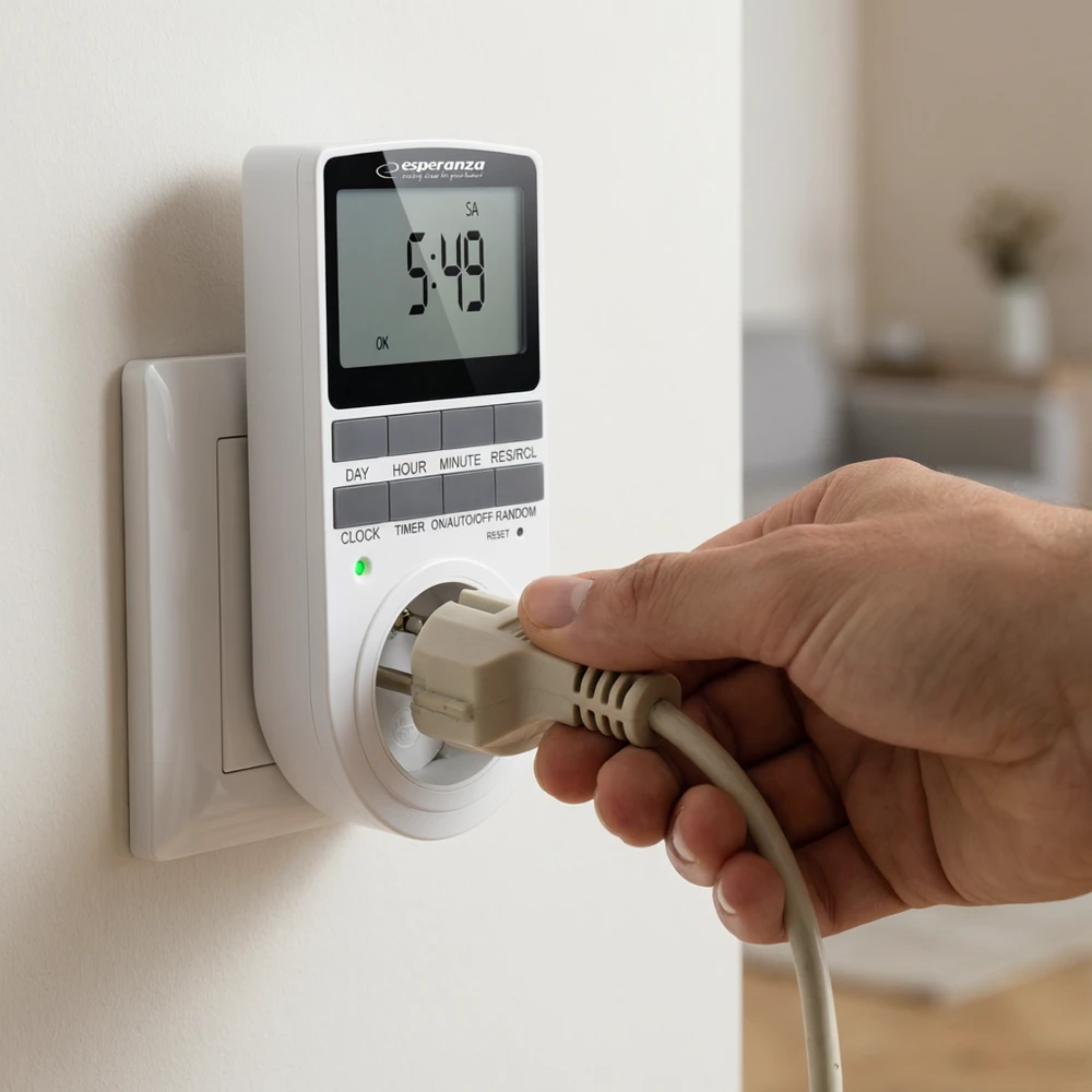 Lubinis šviestuvas Esperanza ELA101 Electronic digital Timer