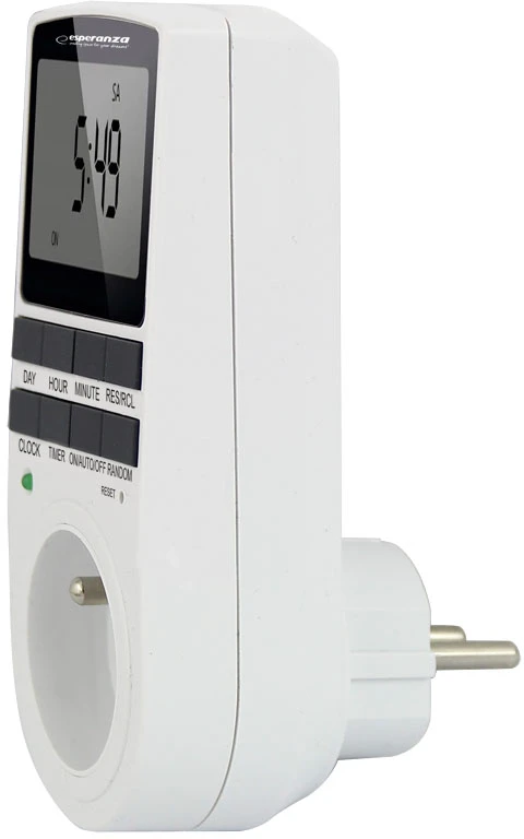Lubinis šviestuvas Esperanza ELA101 Electronic digital Timer