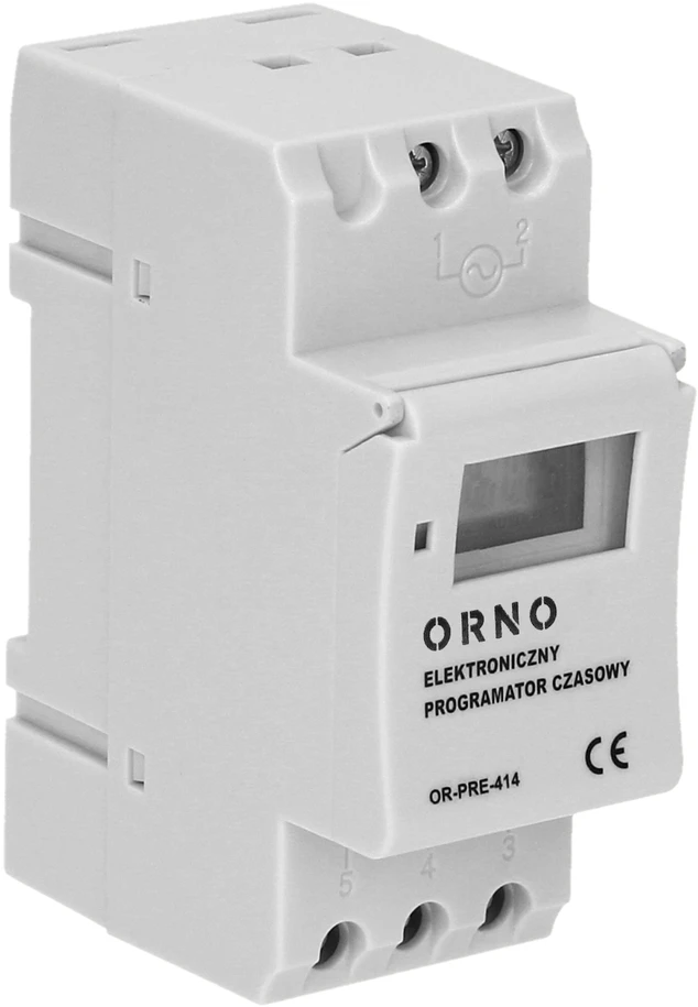 ORNO ELECTORIC LAIKAS PROGRAMAVIMAS