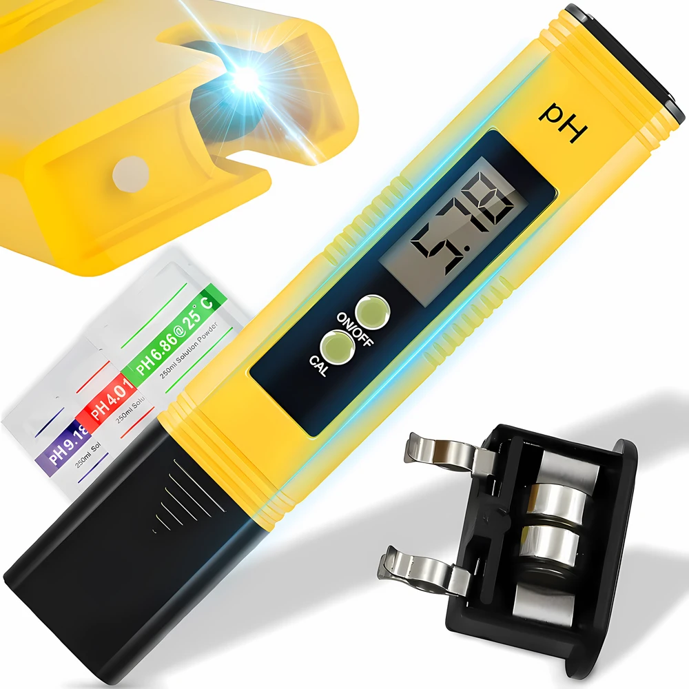 Elektroniczny Skaitmeninis pH matuoklis AquaTest