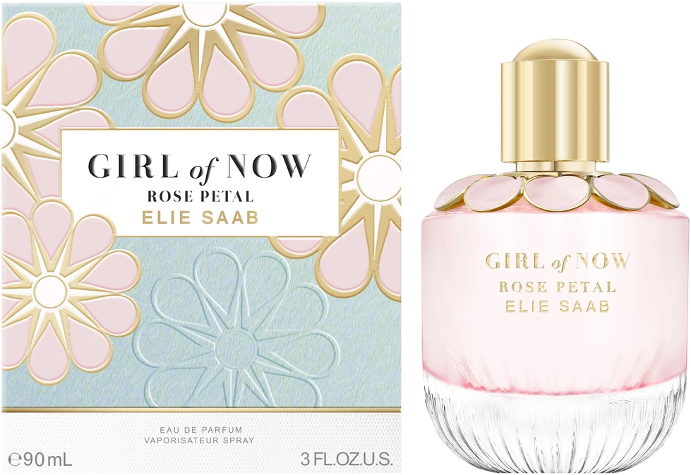 Elie Saab Girl Of Now Rose Petal EDP parfumuotas vanduo moterims, 90 ml