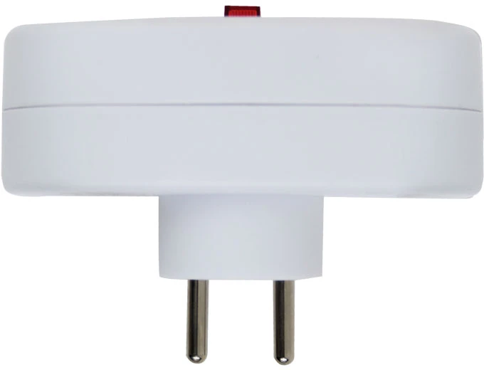 Esperanza ELK306W Electrical splitter 2 GN. Baltas