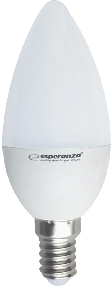 ELL146 LED lemputė C37 E14 6W Esperanza