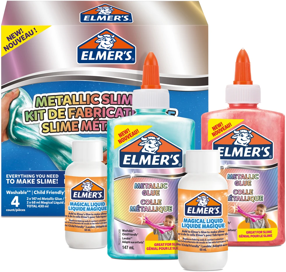 Elmers Metallic Slime rinkinys 2109483