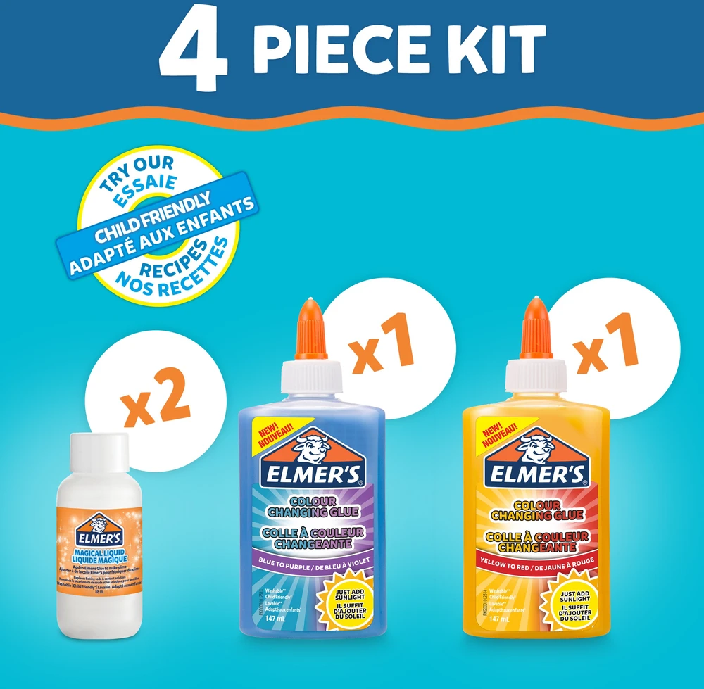 Elmer's - spalvą keičiančių gleivių rinkinys (2109487)
