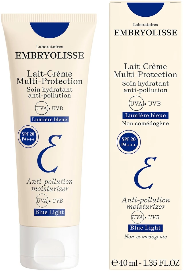 Embryolisse Multi-Protection Pienelis-Kremas SPF20 PA+++, 40 ml