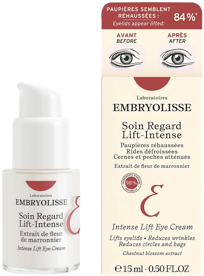 Embryolisse Soin Regard Lift Intense stangrinamasis paakių kremas, 15 ml