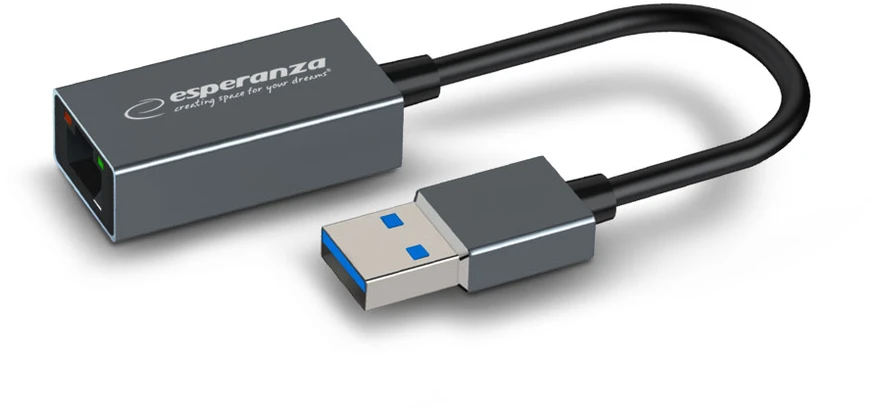 Esperanza tinklo adapteris USB 3.0 į RJ45