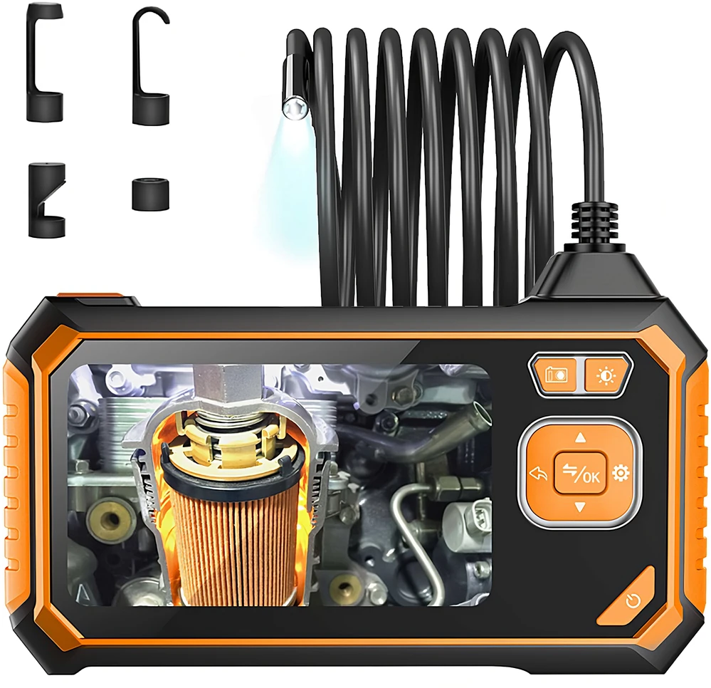 Skaitmeninė LCD endoskopinė kamera TechScope KD10413, 4,3", 1080P