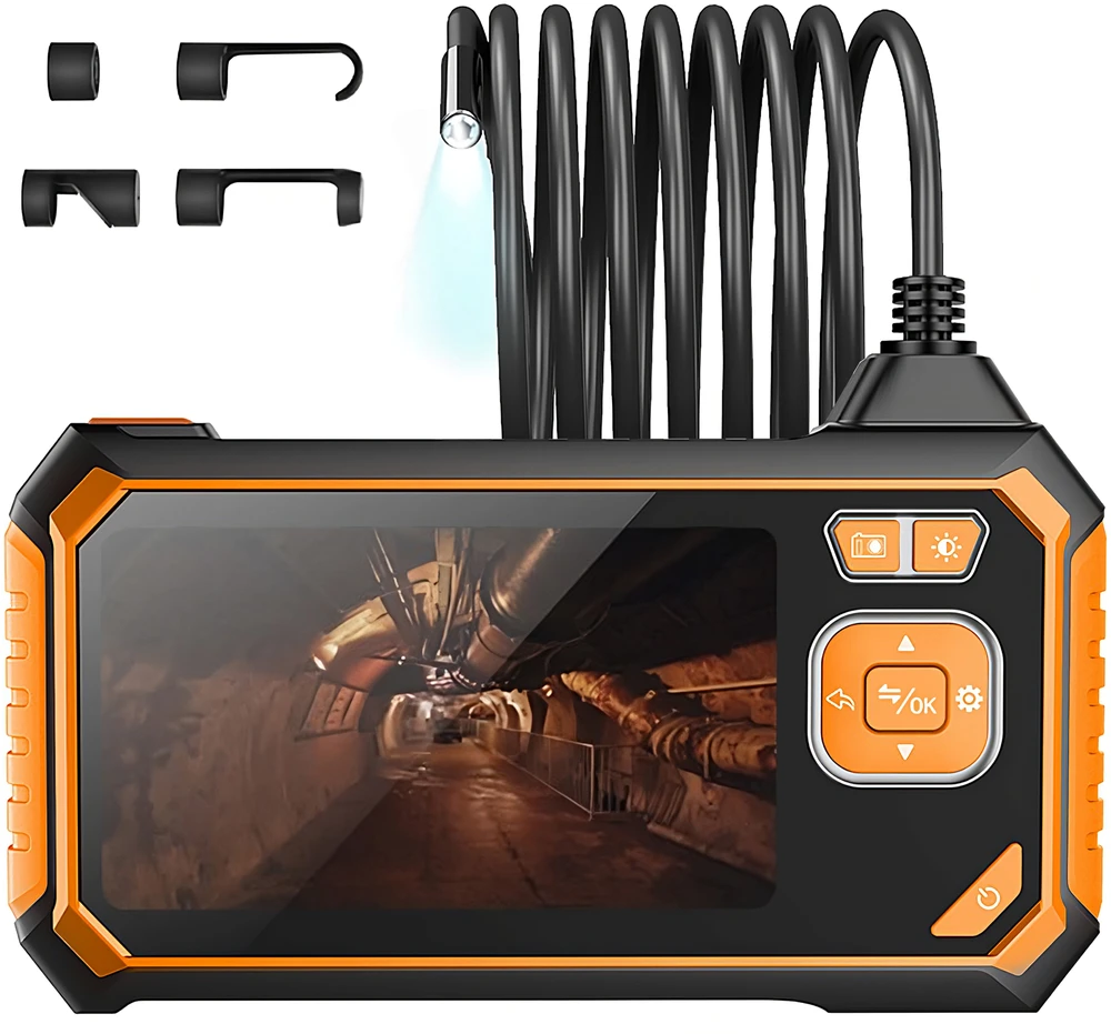 Skaitmeninė LCD endoskopinė kamera TechScope KD10413, 4,3", 1080P