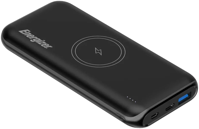 „Energizer“ – 10K belaidis ir PD 20W greito įkrovimo išorinis akumuliatorius – 10000mAh – juodas