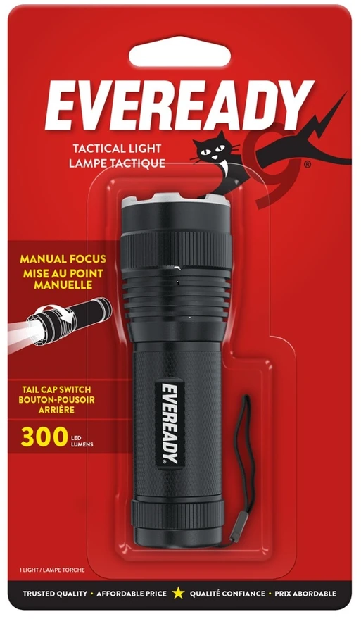 „Energizer“ – „Eveready“ taktinis LED žibintas, 300 liumenų