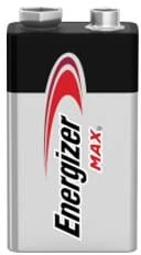 Baterija - Energizer 9V Max PowerSeal Technologija, 5 Metų Energijos Išlaikymas