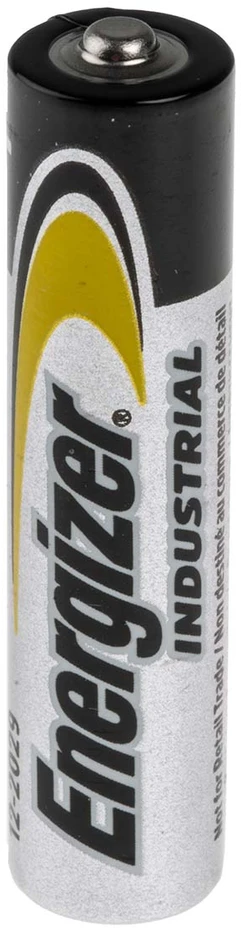 „Energizer“ – pramoninės AAA baterijos, 10 vnt. pakuotėje