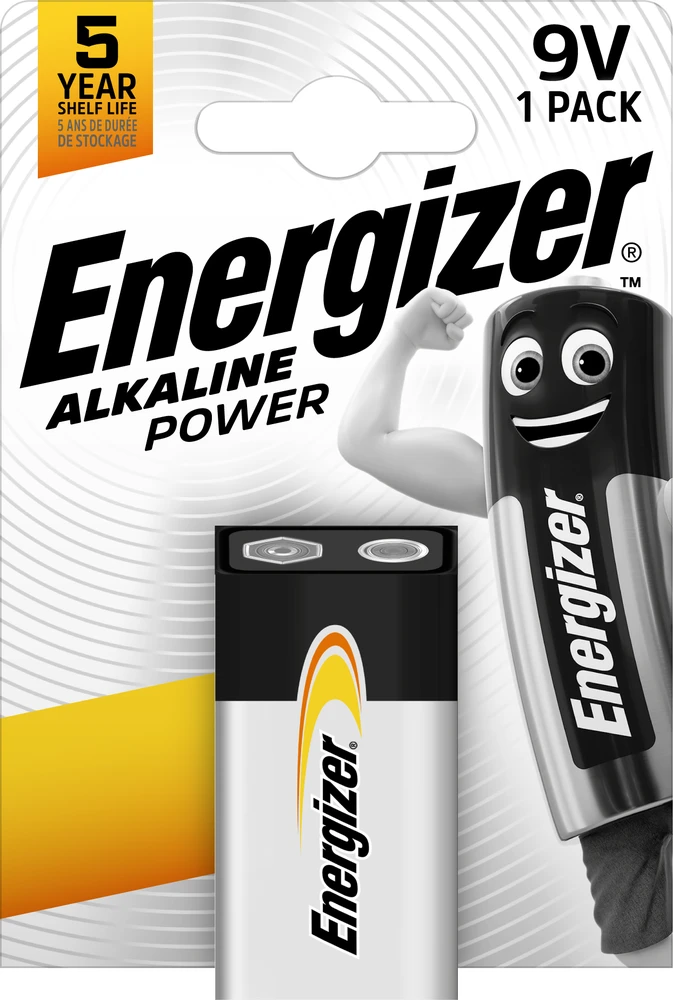 Energizer | 9V/6LR61 | Alkaline Power | 1 pc(s)