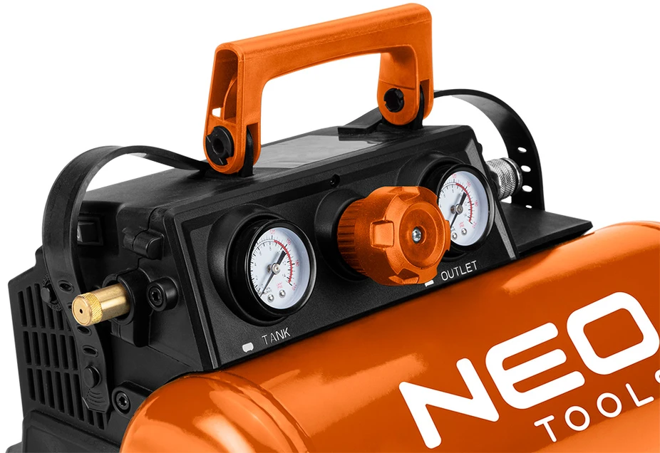Neo „Energy+“ 18 V akumuliatorinis kompresorius, 8 barai, 3,8 l, be akumuliatoriaus