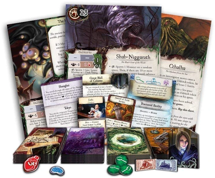 Enigma Fantastiniai skrydžio žaidimai Eldritch Horror