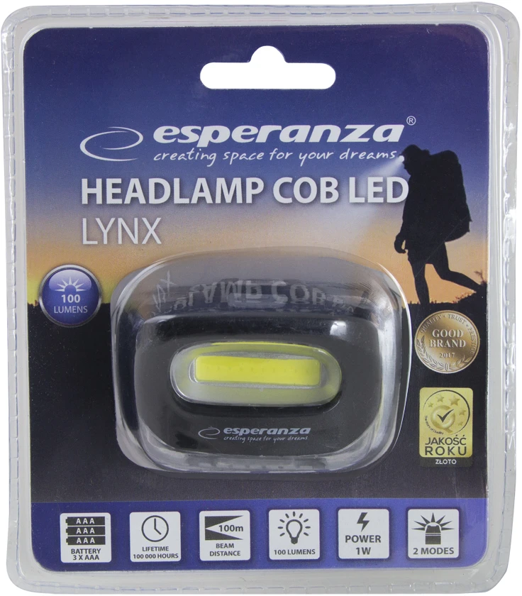 Esperanza Galvos žibintas LED Lynx 100 lm 1W