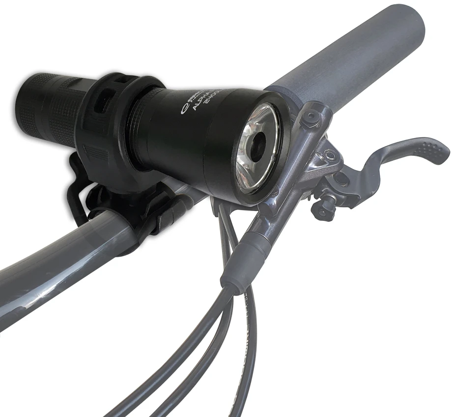 Dviračio žibintuvėlis su LED apšvietimu 2 IN 1 Esperanza ALPHA PRO 2400 LX EOT057