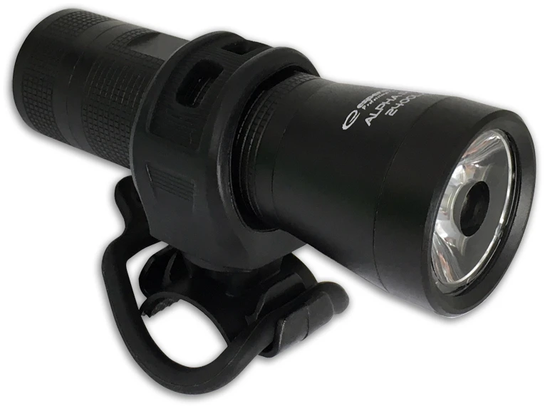 Dviračio žibintuvėlis su LED apšvietimu 2 IN 1 Esperanza ALPHA PRO 2400 LX EOT057