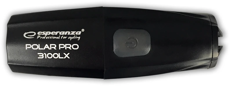 Dviračio žibintuvėlis su LED apšvietimu Esperanza POLAR PRO 1400 LX EOT059